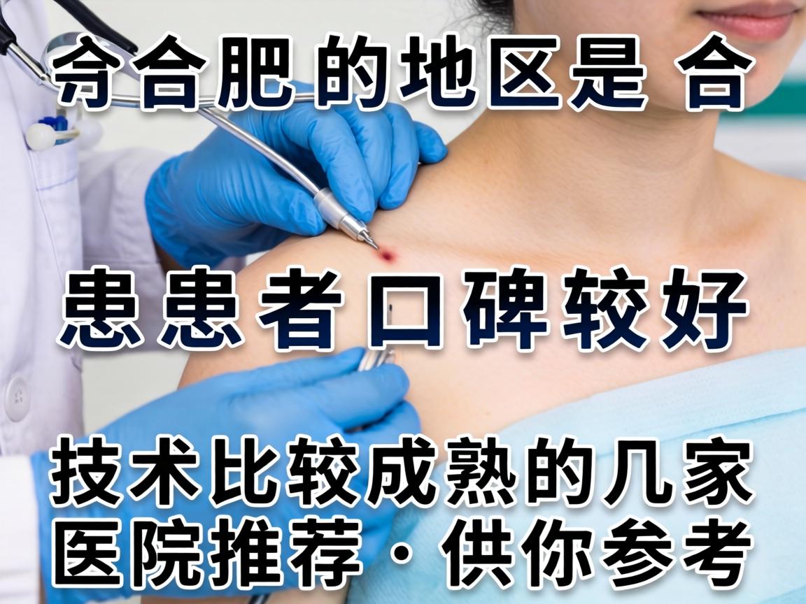 以下是合肥地区患者口碑较好、技术比较成熟的几家医院推荐,供你参考 以下是合肥地区患者口碑较好、技术比较成熟的几家医院推荐,供你参考