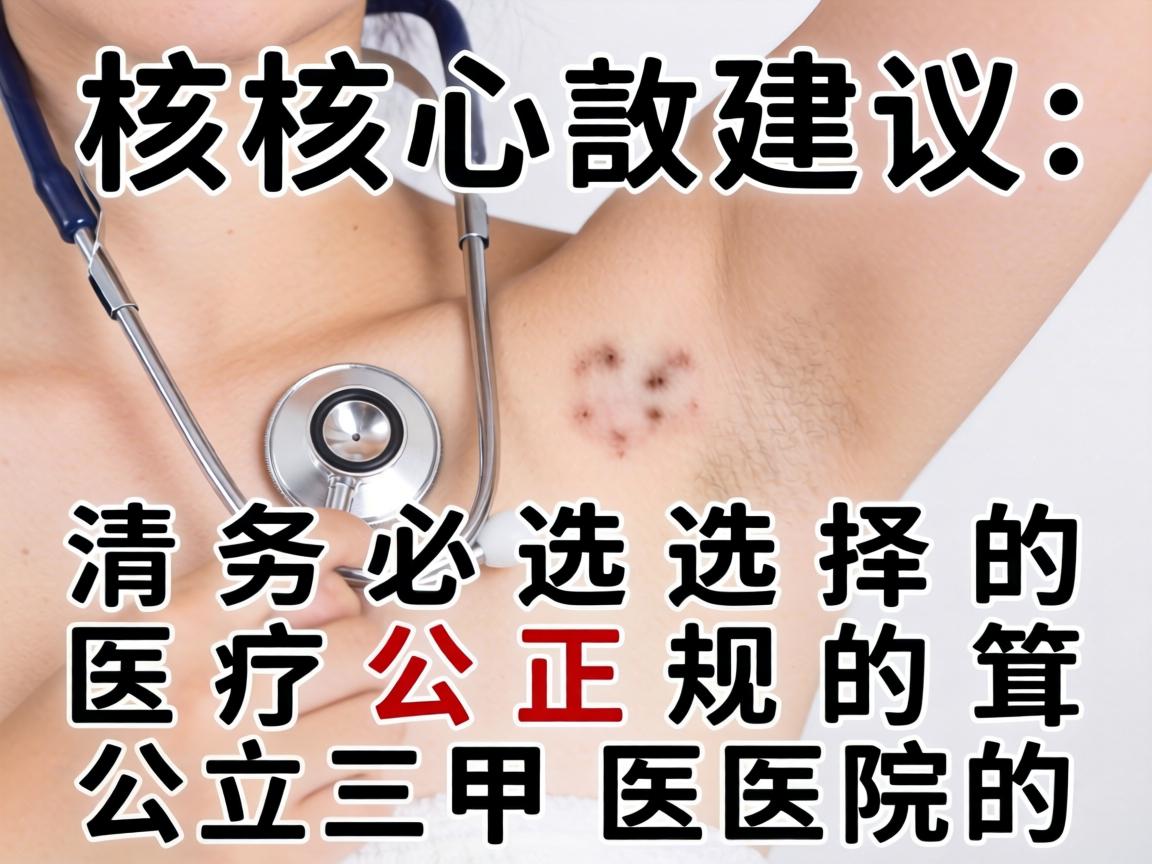 核心建议,请务必选择正规的公立三甲医院的 核心建议,请务必选择正规的公立三甲医院的