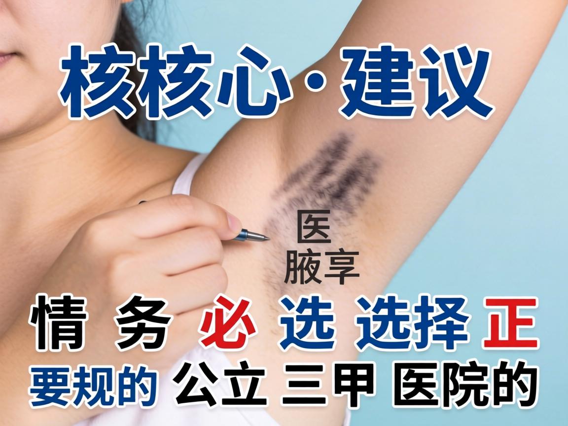 核心建议,请务必选择正规的公立三甲医院的 核心建议,请务必选择正规的公立三甲医院的