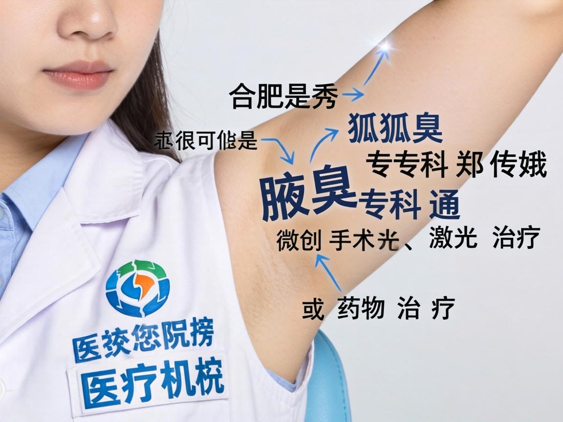 关于您提到的合肥腋秀腋臭专科郑传娥,这很可能是一家专注于腋臭(狐臭)治疗的医疗机构的医生。腋臭专科通常采用微创手术、激光治疗或药物治疗等方式 关于您提到的合肥腋秀腋臭专科郑传娥,这很可能是一家专注于腋臭(狐臭)治疗的医疗机构的医生。腋臭专科通常采用微创手术、激光治疗或药物治疗等方式
