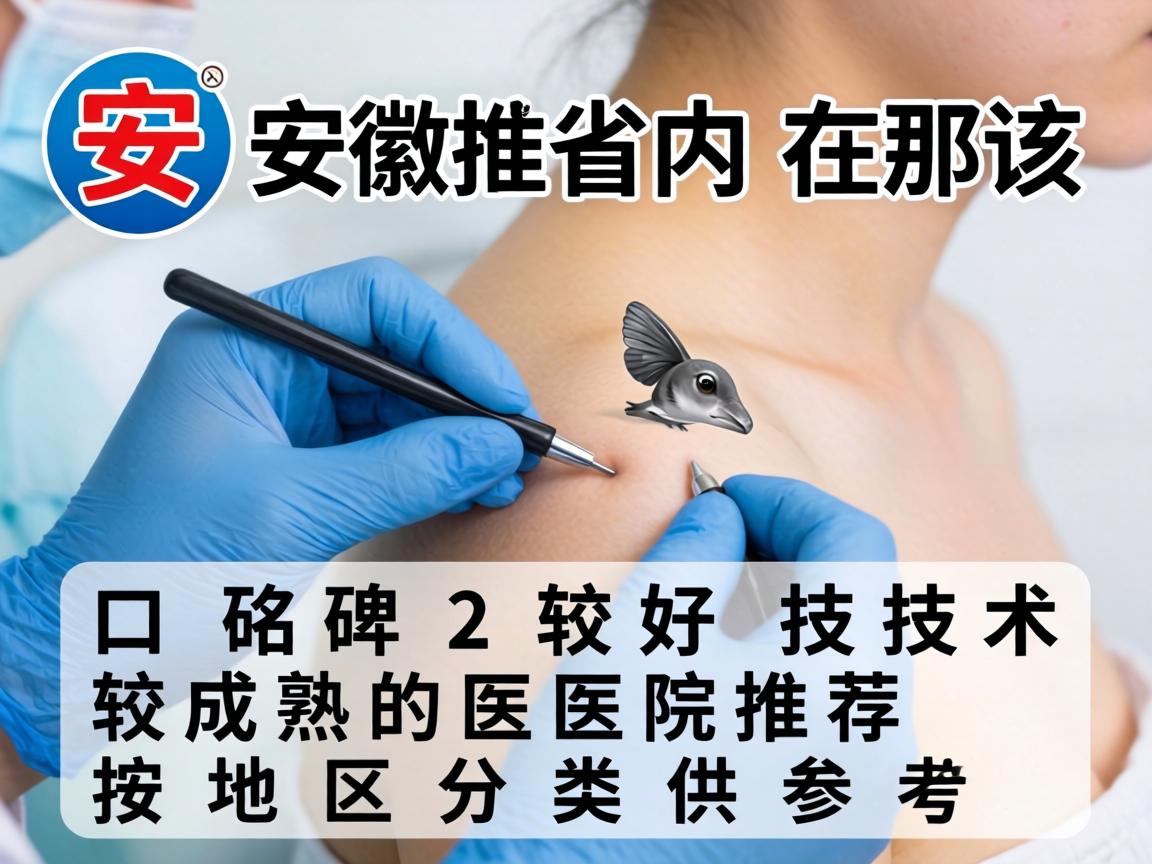 以下是安徽省内在该领域口碑较好、技术较成熟的医院推荐，按地区分类供参考