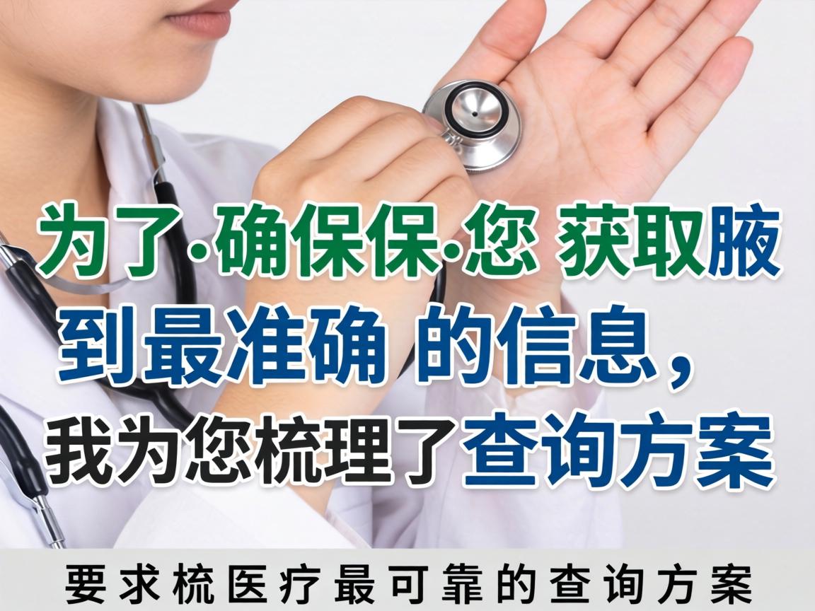 为了确保您获取到最准确的信息,我为您梳理了最可靠的查询方案 为了确保您获取到最准确的信息,我为您梳理了最可靠的查询方案