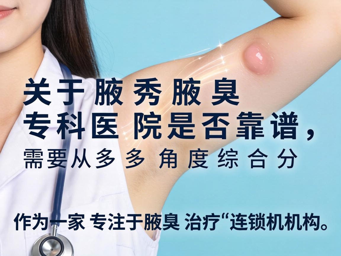 关于腋秀腋臭专科医院是否靠谱，需要从多个角度综合分析。作为一家专注于腋臭治疗的连锁机构，其口碑存在两面性，以下是关键信息供参考