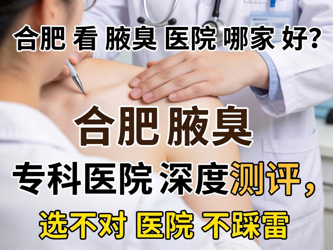 合肥看腋臭医院哪家好?合肥腋臭专科医院深度测评,选对医院不踩雷 合肥看腋臭医院哪家好?合肥腋臭专科医院深度测评,选对医院不踩雷