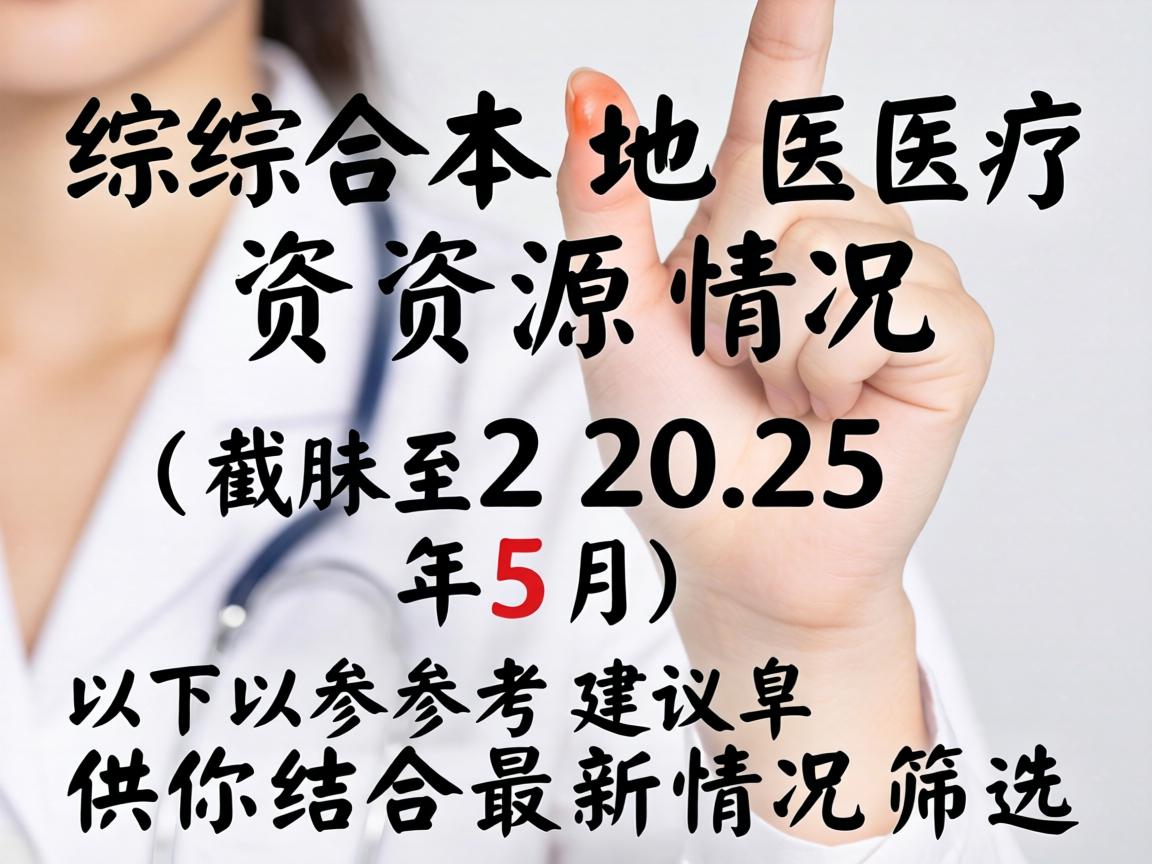 综合本地医疗资源情况(截至2025年5月)以下参考建议供你结合最新情况筛选 综合本地医疗资源情况(截至2025年5月)以下参考建议供你结合最新情况筛选