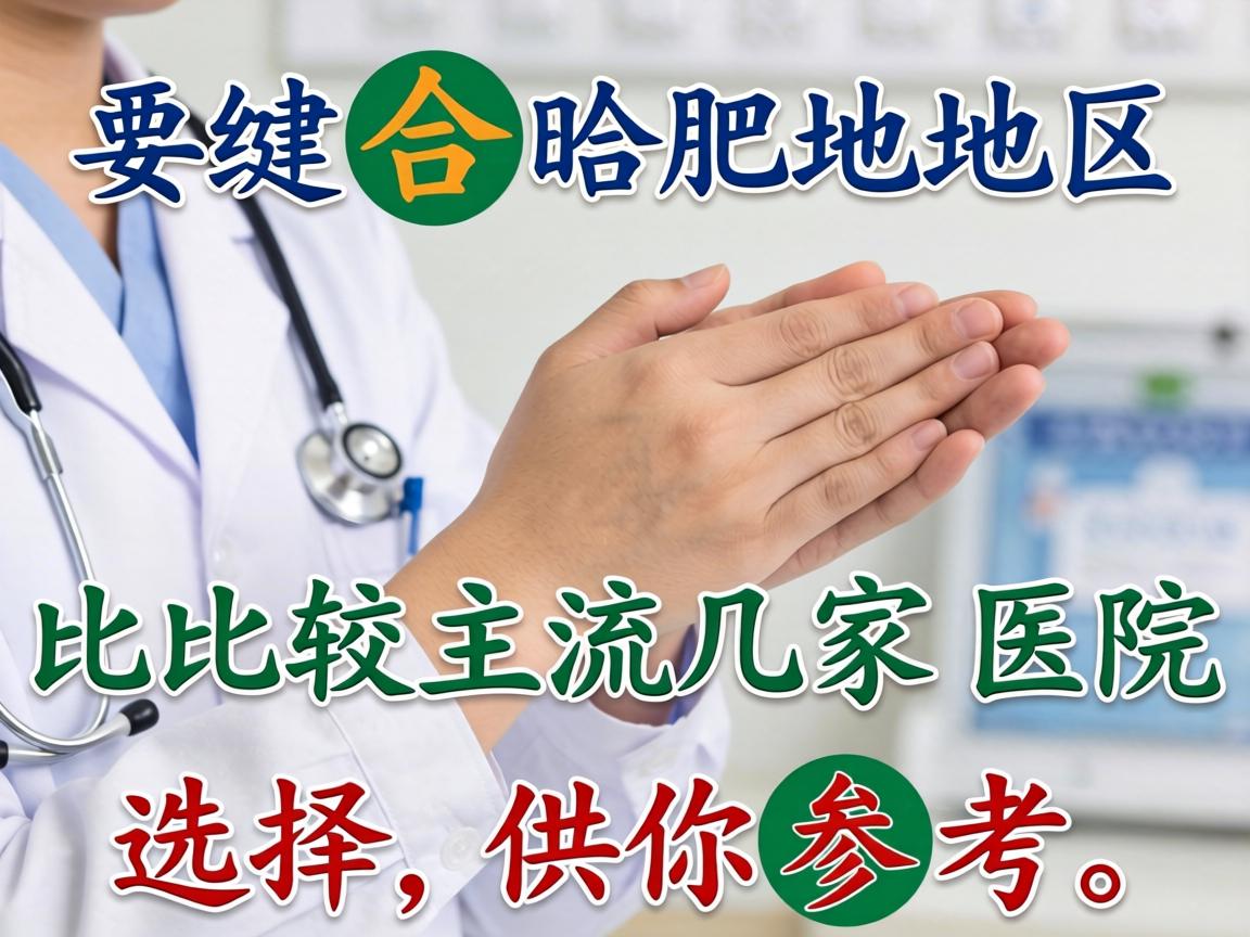 以下是合肥地区比较主流的几家医院选择,供你参考 以下是合肥地区比较主流的几家医院选择,供你参考