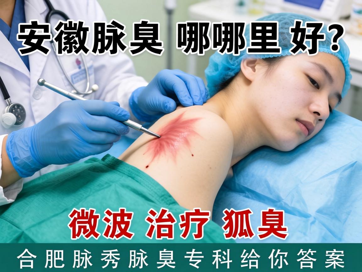 安徽腋臭手术哪里好?微波治疗狐臭,合肥腋秀腋臭专科给你答案 安徽腋臭手术哪里好?微波治疗狐臭,合肥腋秀腋臭专科给你答案