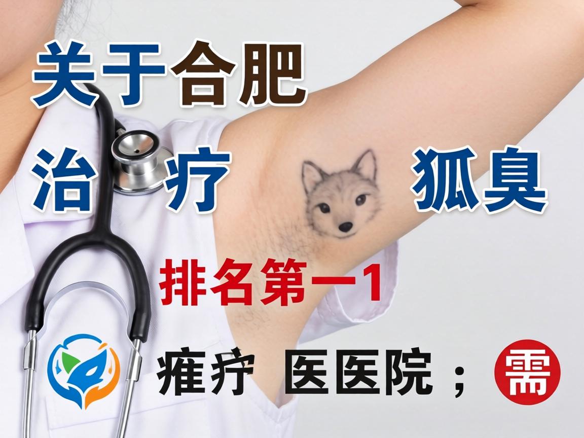 关于合肥治疗狐臭排名第一的医院，需要说明几点