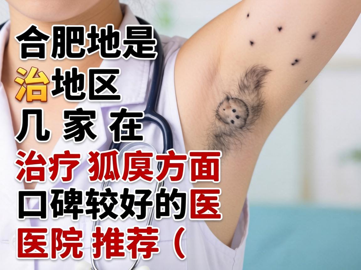 以下是合肥地区几家在治疗狐臭方面口碑较好的医院推荐（排名不分先后）