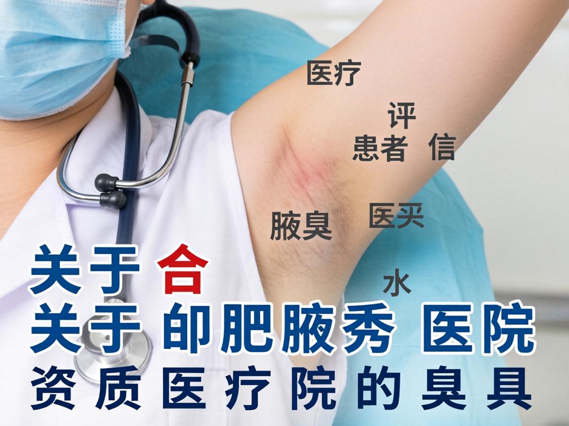 关于合肥腋秀腋臭医院的具体情况，我无法提供实时的医疗评价或官方认证信息。作为AI，我的信息库存在延迟，且无法直接核实该医院当前的资质、患者口碑或医疗水平