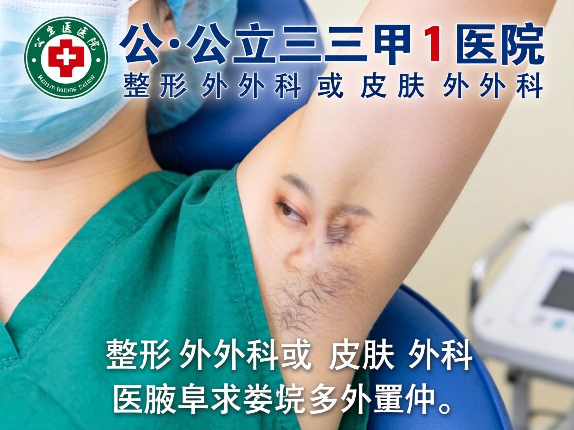 公立三甲医院的整形外科或皮肤外科