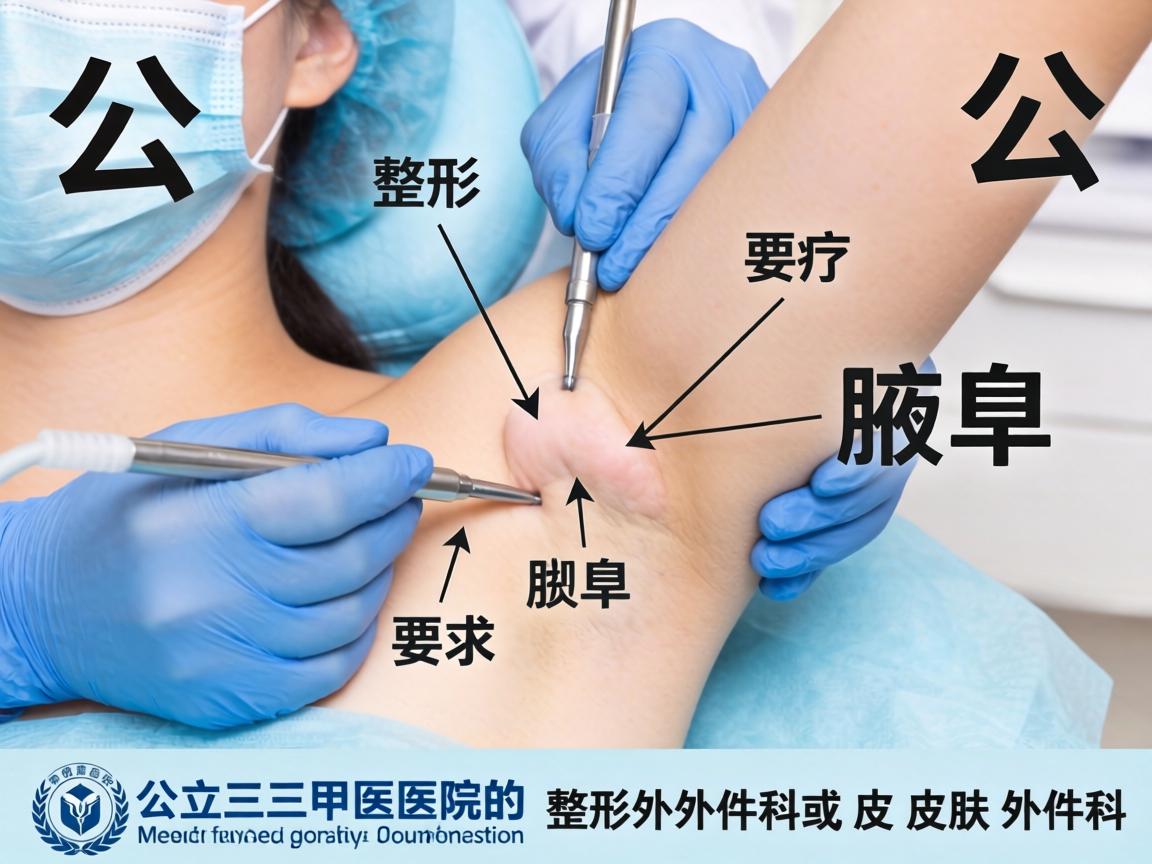 公立三甲医院的整形外科或皮肤外科