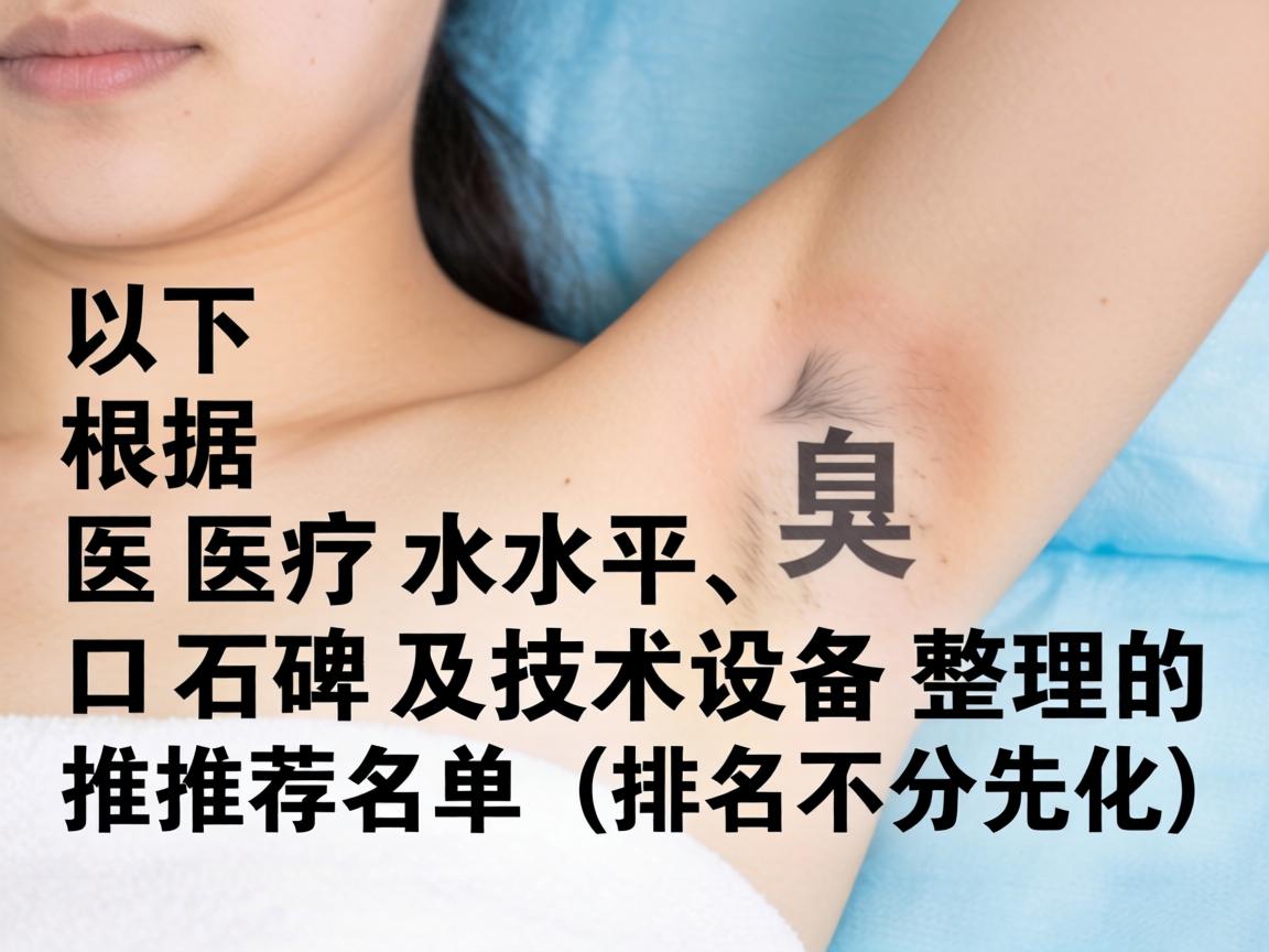 以下是根据医疗水平、口碑及技术设备整理的推荐名单(排名不分先后) 以下是根据医疗水平、口碑及技术设备整理的推荐名单(排名不分先后)
