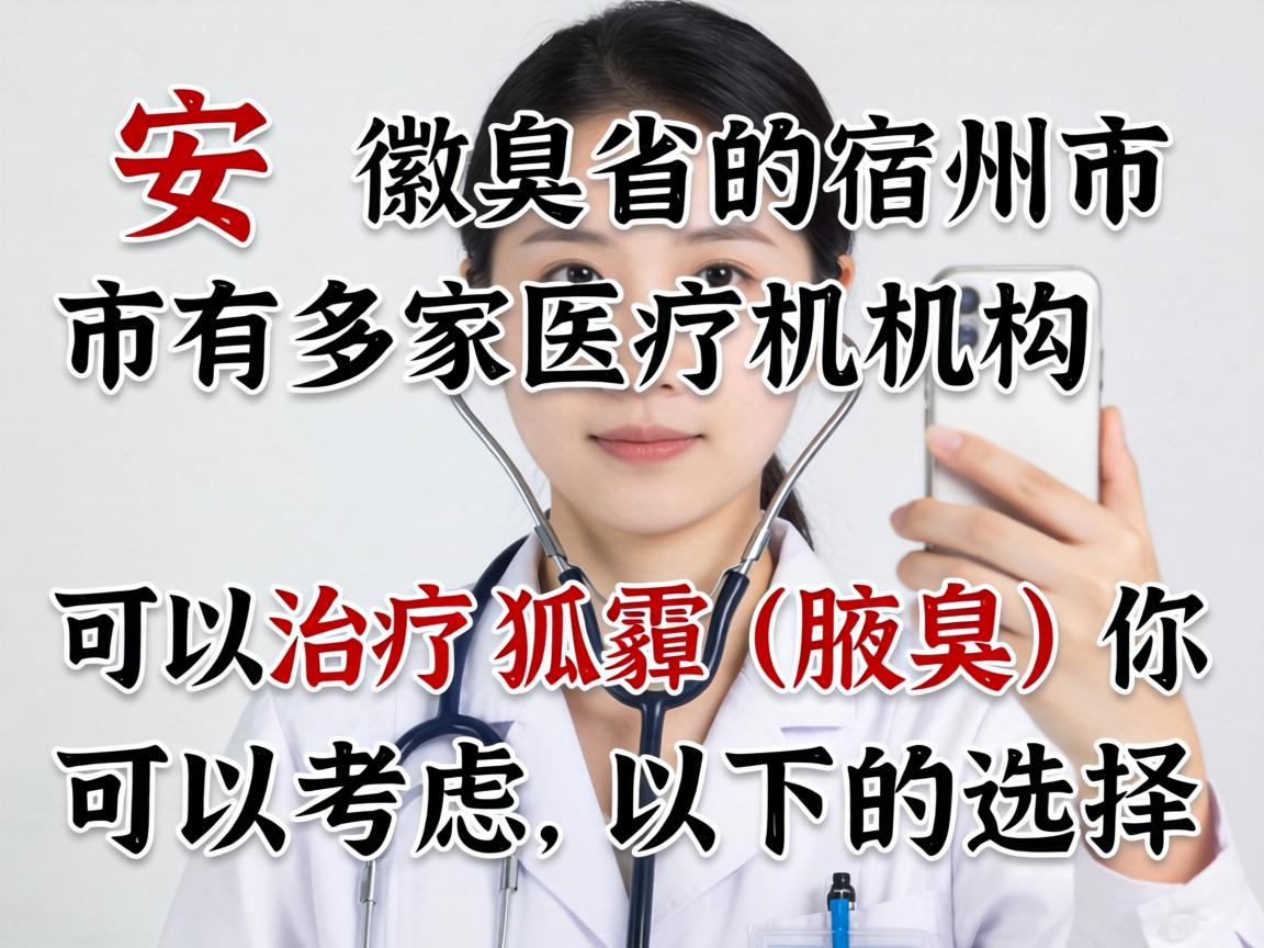 是的，安徽省宿州市有多家医疗机构可以治疗狐臭（腋臭）你可以考虑以下选择