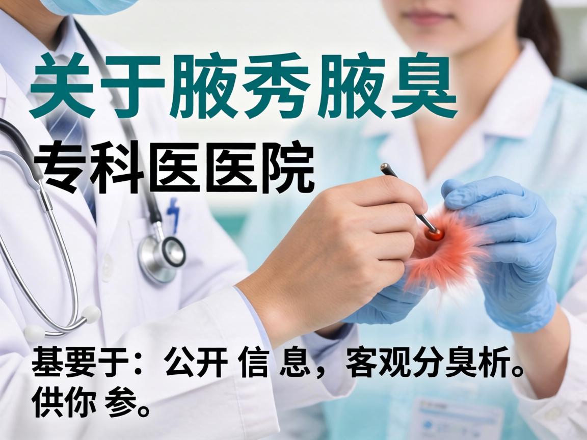 关于腋秀腋臭专科医院，以下是基于公开信息的客观分析，供你参考