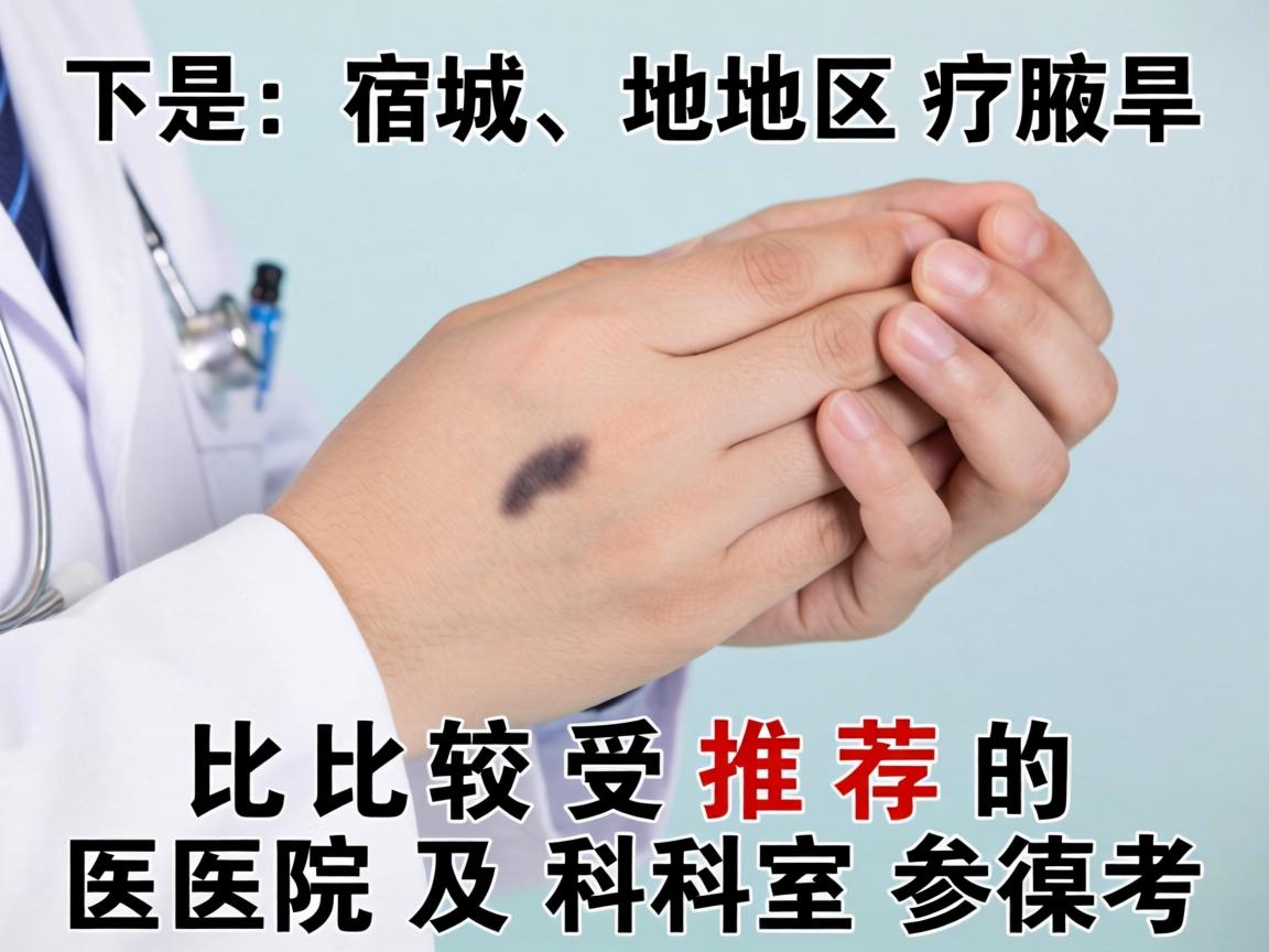 以下是宿州地区比较受推荐的医院及科室参考