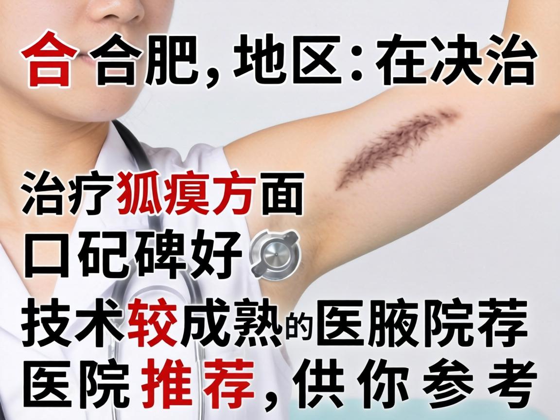 以下是合肥地区在治疗狐臭方面口碑较好、技术较成熟的医院推荐,供你参考 以下是合肥地区在治疗狐臭方面口碑较好、技术较成熟的医院推荐,供你参考