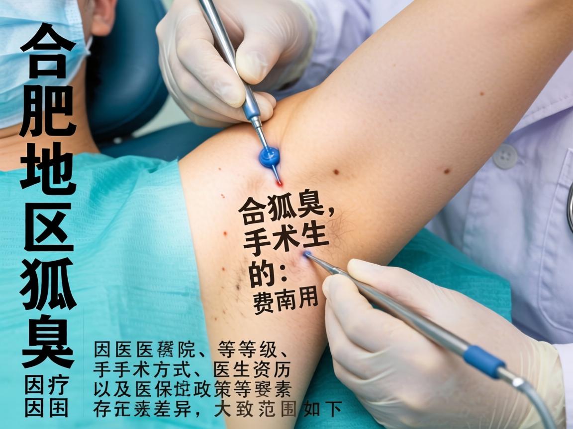 合肥地区狐臭手术的费用因医院等级、手术方式、医生资历以及医保政策等因素存在差异，大致范围如下