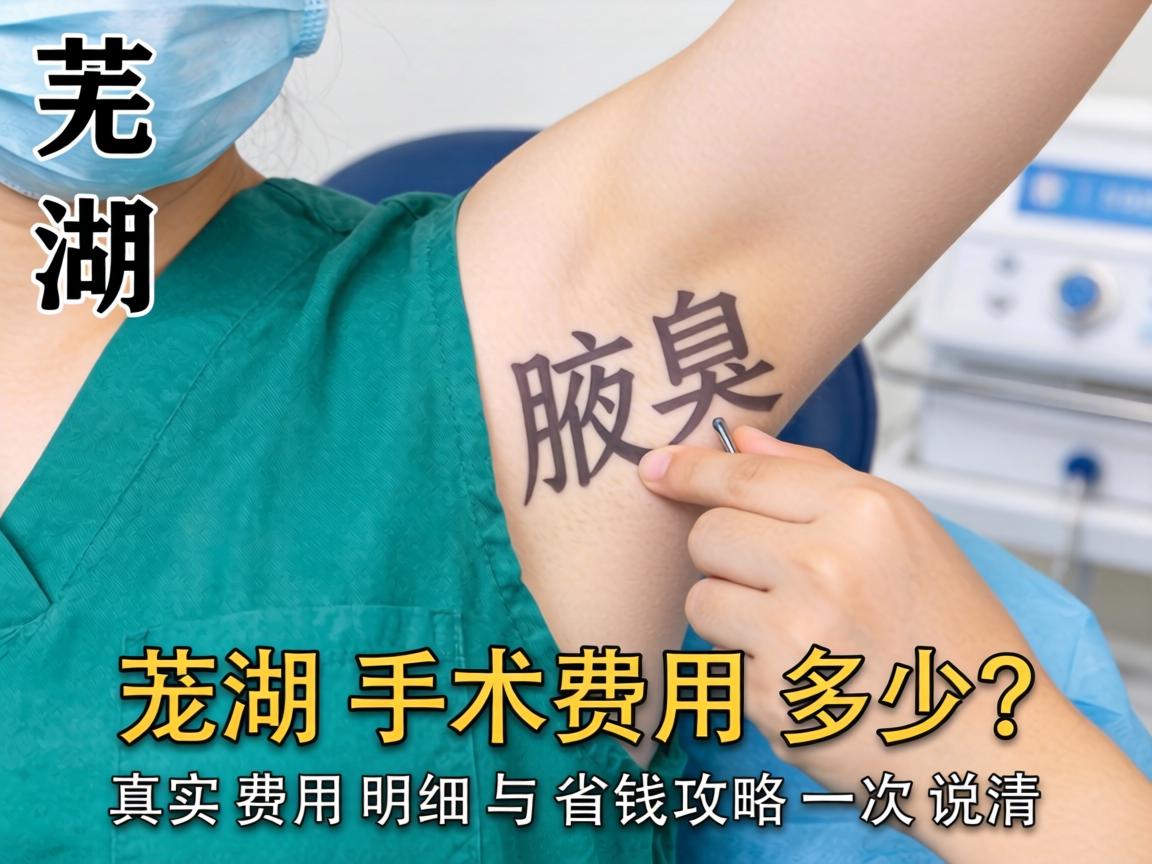 芜湖腋臭手术费用多少?真实费用明细与省钱攻略一次说清 芜湖腋臭手术费用多少?真实费用明细与省钱攻略一次说清