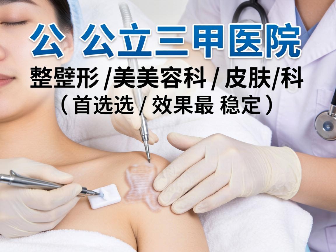 公立三甲医院整形美容科/皮肤科(首选,效果最稳定) 公立三甲医院整形美容科/皮肤科(首选,效果最稳定)