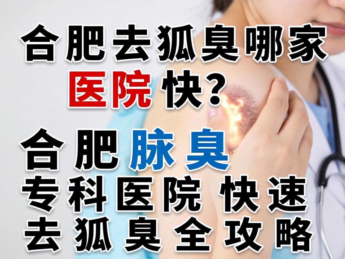 合肥去狐臭哪家医院快?合肥腋臭专科医院快速去狐臭全攻略 合肥去狐臭哪家医院快?合肥腋臭专科医院快速去狐臭全攻略