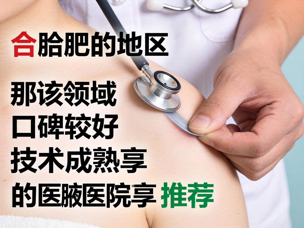 以下是合肥地区在该领域口碑较好、技术成熟的医院推荐 以下是合肥地区在该领域口碑较好、技术成熟的医院推荐
