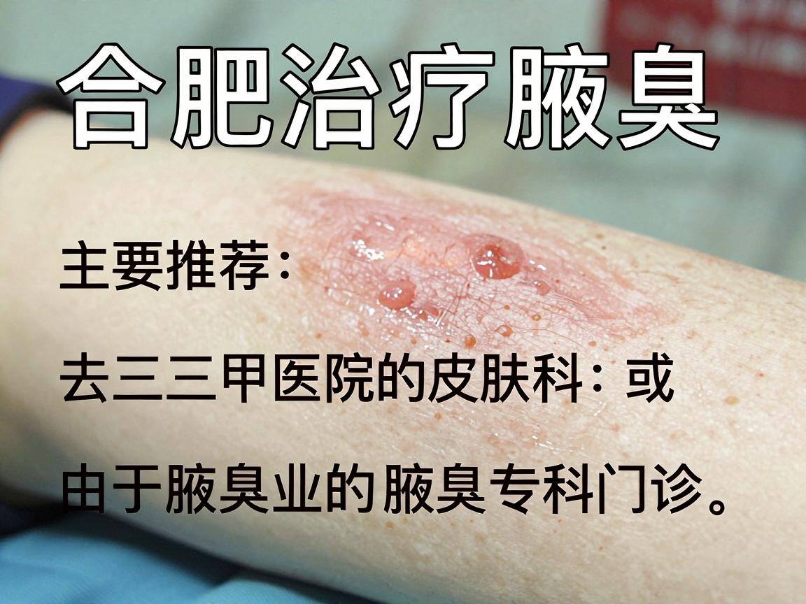 合肥治疗腋臭(狐臭)主要推荐去三甲医院的皮肤科或专业的腋臭专科门诊。由于腋臭手术(微创或传统)对医生技术和设备要求较高,建议优先选择公立三甲医院 合肥治疗腋臭(狐臭)主要推荐去三甲医院的皮肤科或专业的腋臭专科门诊。由于腋臭手术(微创或传统)对医生技术和设备要求较高,建议优先选择公立三甲医院
