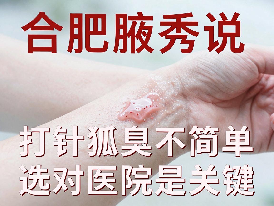 合肥治狐臭打针简单解决?合肥腋秀说,打针治狐臭不简单,选对医院是关键 合肥治狐臭打针简单解决?合肥腋秀说,打针治狐臭不简单,选对医院是关键