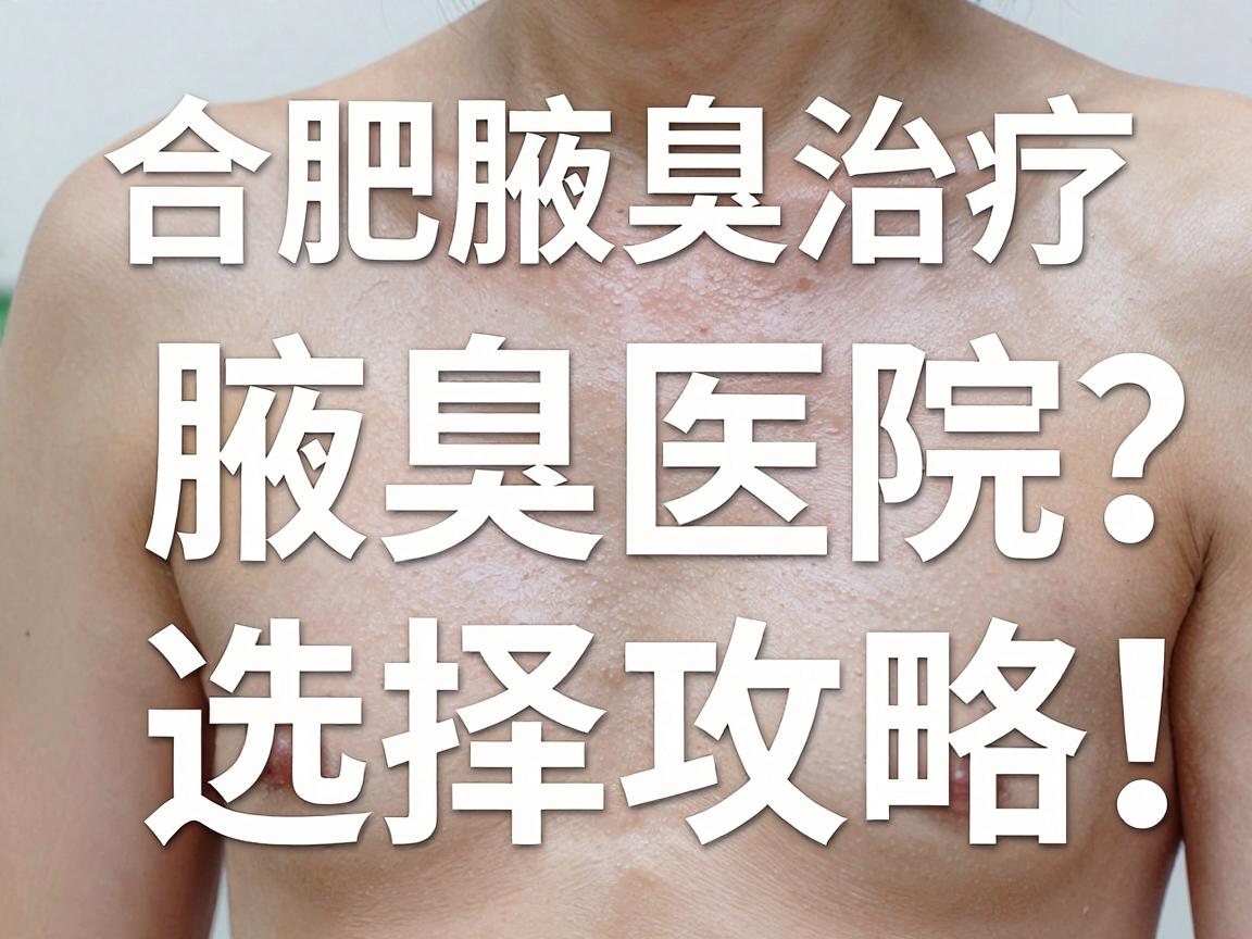合肥腋臭治疗医院哪家强?合肥腋臭医院选择攻略,这些细节别忽略 合肥腋臭治疗医院哪家强?合肥腋臭医院选择攻略,这些细节别忽略
