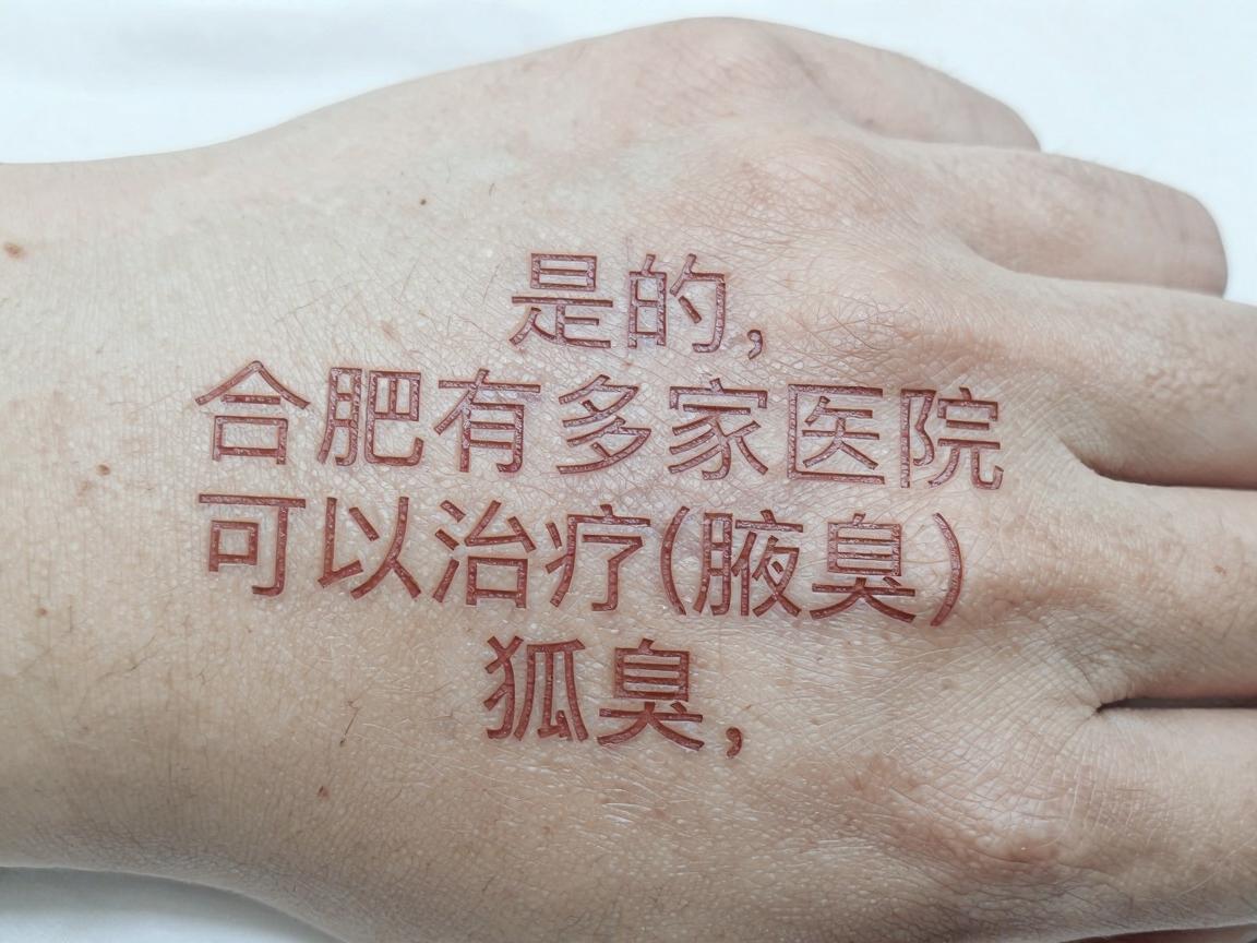 是的,合肥有多家医院可以治疗狐臭(腋臭)通常,正规公立三甲医院的皮肤科或整形美容科都设有专门的门诊,提供从保守治疗到微创、手术等多种方案 是的,合肥有多家医院可以治疗狐臭(腋臭)通常,正规公立三甲医院的皮肤科或整形美容科都设有专门的门诊,提供从保守治疗到微创、手术等多种方案