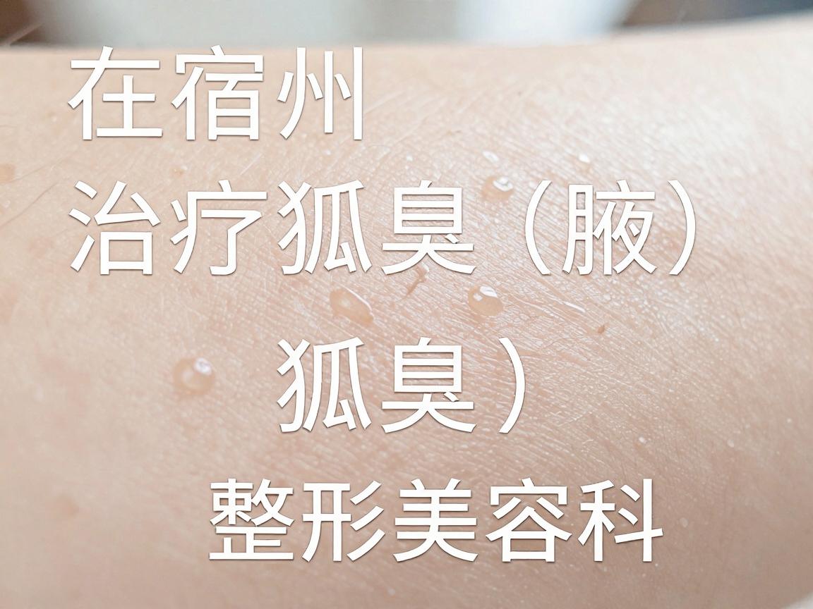 在宿州,治疗狐臭(腋臭)通常可以选择公立医院的皮肤科、普外科(腋臭专科)或整形美容科。以下是宿州地区几家比较权威且常被推荐的医院,以及对应的科室选择建议 在宿州,治疗狐臭(腋臭)通常可以选择公立医院的皮肤科、普外科(腋臭专科)或整形美容科。以下是宿州地区几家比较权威且常被推荐的医院,以及对应的科室选择建议