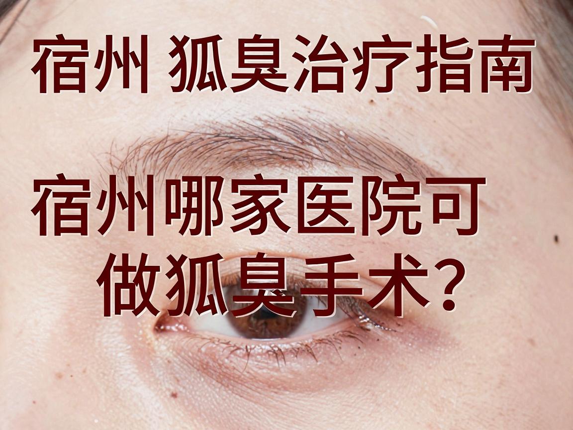 宿州狐臭治疗指南,宿州哪家医院可做狐臭手术?专业解析宿州就医选择 宿州狐臭治疗指南,宿州哪家医院可做狐臭手术?专业解析宿州就医选择