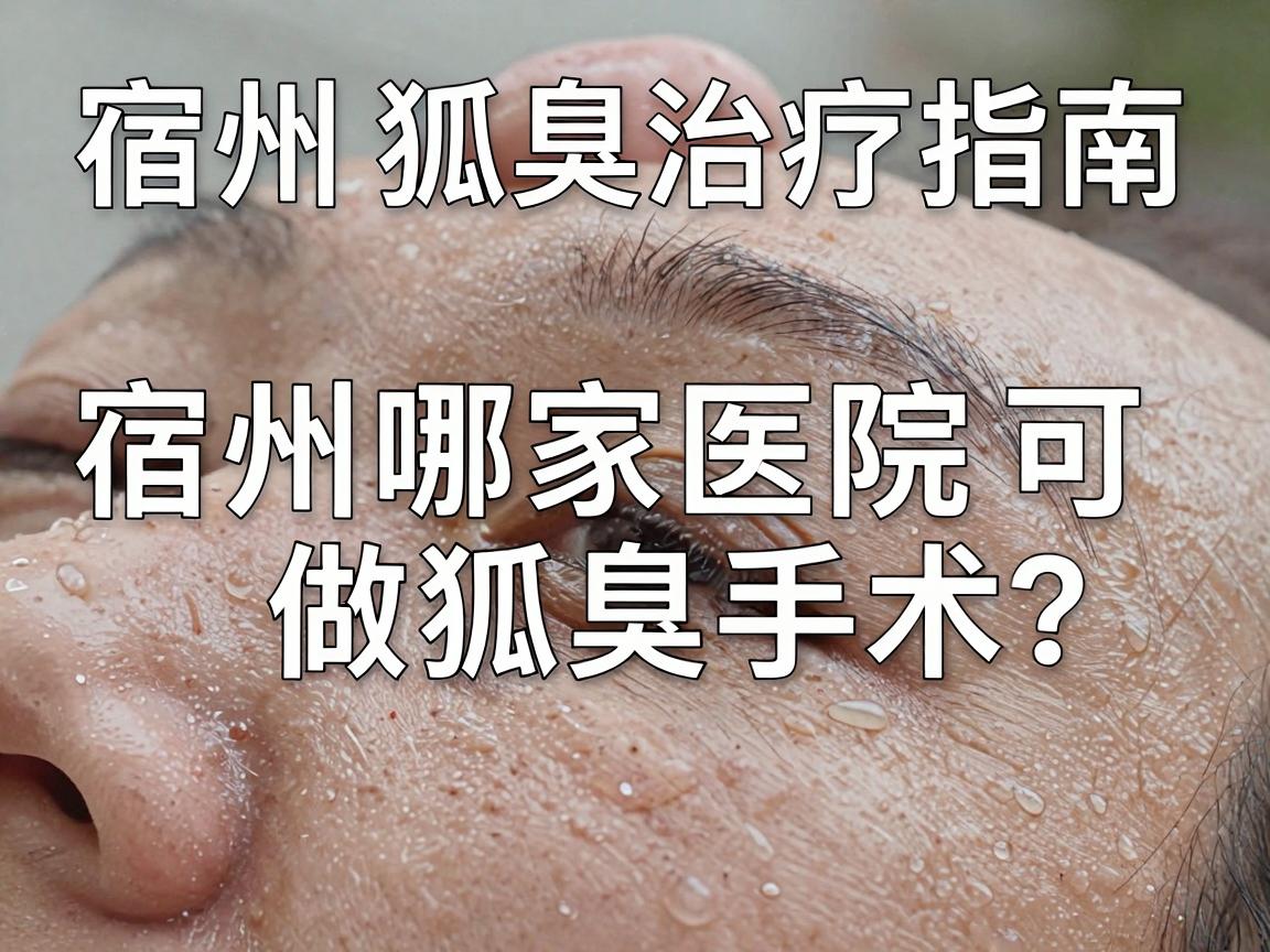 宿州狐臭治疗指南,宿州哪家医院可做狐臭手术?专业解析宿州就医选择 宿州狐臭治疗指南,宿州哪家医院可做狐臭手术?专业解析宿州就医选择