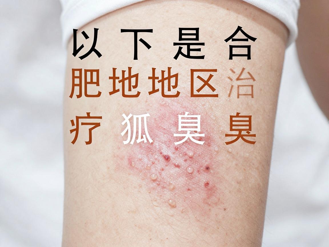 以下是合肥地区治疗狐臭的优质医院推荐，按推荐优先级排序