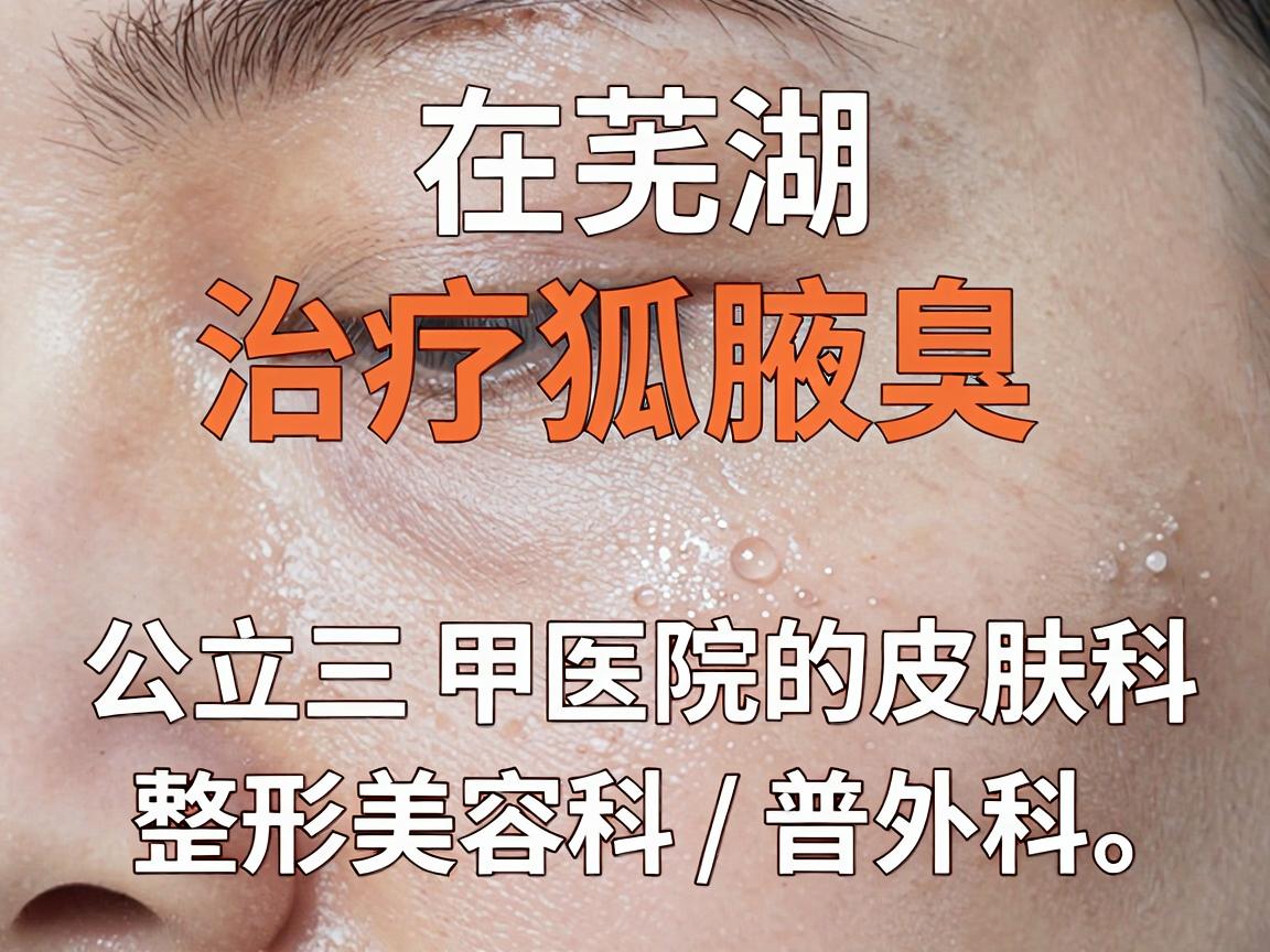 在芜湖，治疗狐臭（腋臭）通常可以选择公立三甲医院的皮肤科或整形美容科/普外科。以下是几家在当地比较正规且口碑较好的医院推荐，你可以根据情况选择