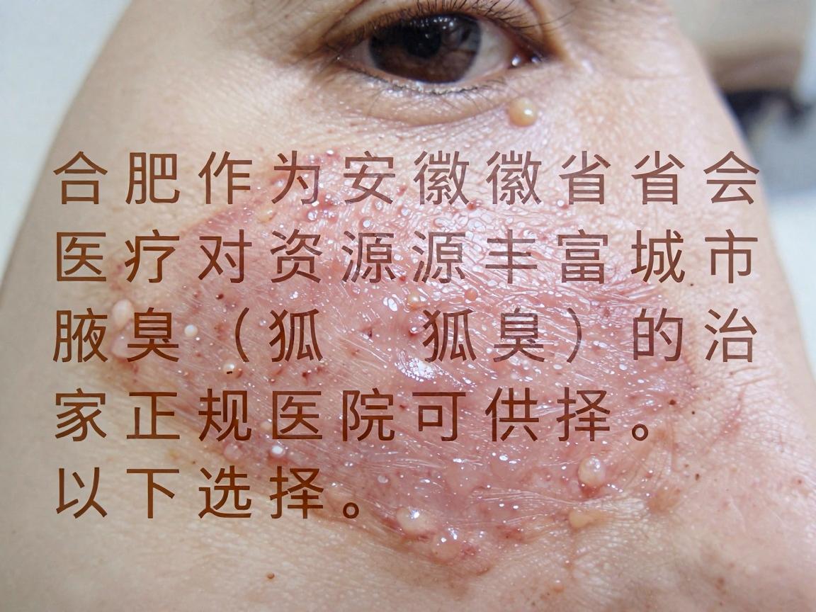 合肥作为安徽省的省会城市，医疗资源丰富，针对腋臭（狐臭）的治疗有比较成熟的技术和多家正规医院可供选择。以下为您整理的相关信息，供您参考