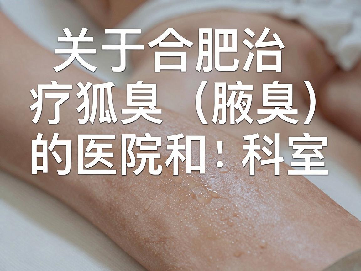 关于合肥治疗狐臭(腋臭)的医院和科室选择,以下是一些参考建议,供你理性评估 关于合肥治疗狐臭(腋臭)的医院和科室选择,以下是一些参考建议,供你理性评估