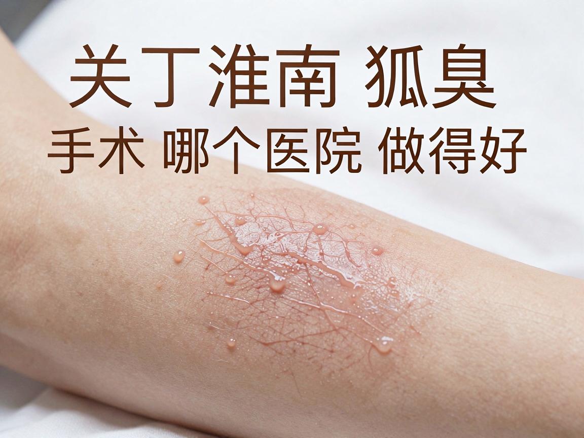 关于淮南狐臭手术哪个医院做得好，这是一个需要谨慎判断的医疗决策问题。我无法直接推荐最好的医院，因为不同医院的设备、医生经验、价格和患者评价都不同，且医疗效果因人而异
