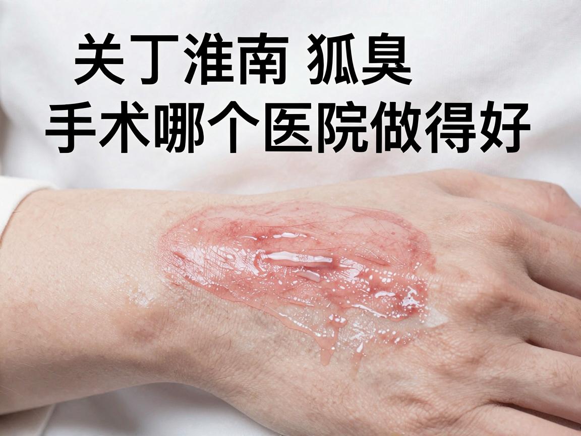 关于淮南狐臭手术哪个医院做得好，这是一个需要谨慎判断的医疗决策问题。我无法直接推荐最好的医院，因为不同医院的设备、医生经验、价格和患者评价都不同，且医疗效果因人而异