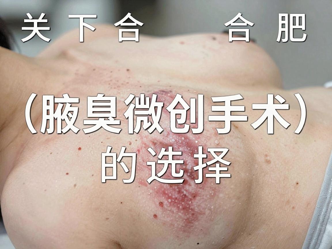 关于合肥狐臭手术(腋臭微创手术)的选择,这是一个需要非常谨慎的医疗决策。由于医疗信息时效性很强,医生的排班、医院的评级以及具体的优惠活动会随时变化 关于合肥狐臭手术(腋臭微创手术)的选择,这是一个需要非常谨慎的医疗决策。由于医疗信息时效性很强,医生的排班、医院的评级以及具体的优惠活动会随时变化