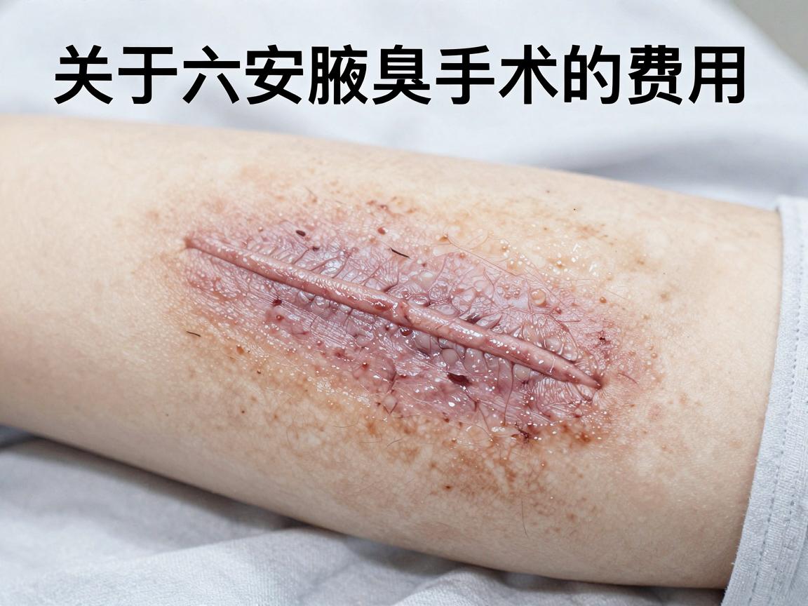 关于六安腋臭手术的费用,具体价格会因医院等级、手术技术(如微创、传统切除)主刀医生资历以及是否包含检查费、术后药物费等而有较大差异 关于六安腋臭手术的费用,具体价格会因医院等级、手术技术(如微创、传统切除)主刀医生资历以及是否包含检查费、术后药物费等而有较大差异